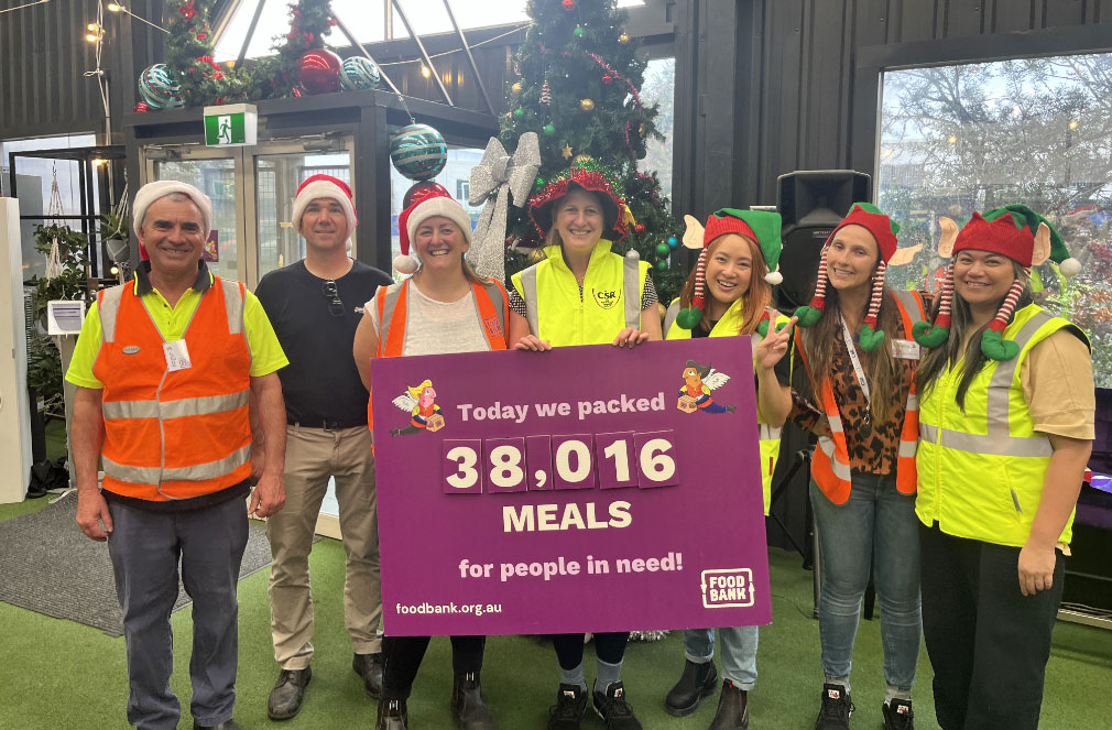 Sugar Australia’s Foodbank Christmas Helpers